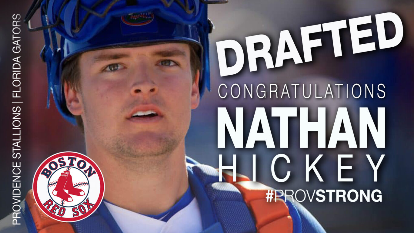 Nathan Hickey is drafted by the Boston Red Sox.