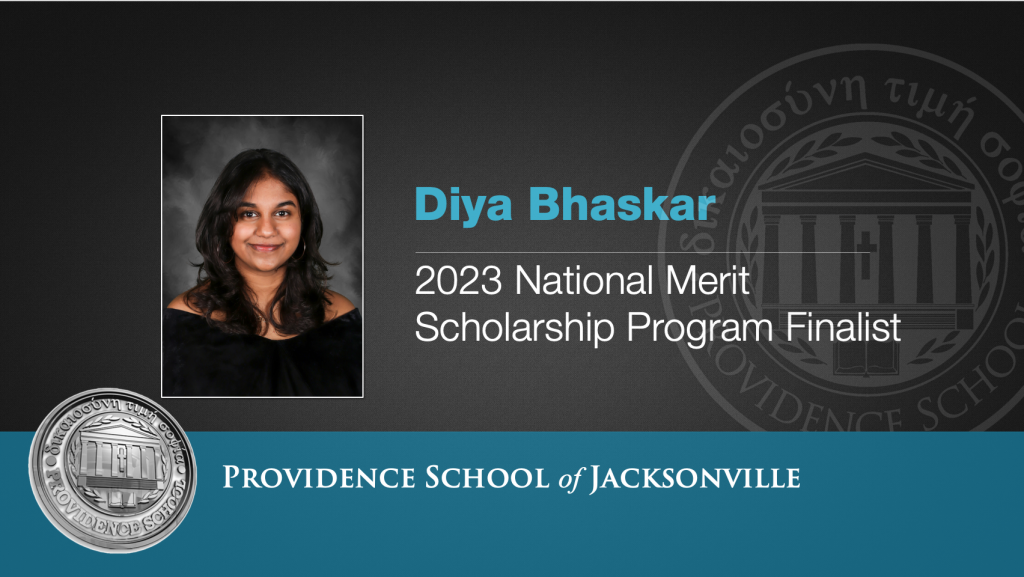 Dya bhaskar is a 2023 national merit scholarship program finalist.
