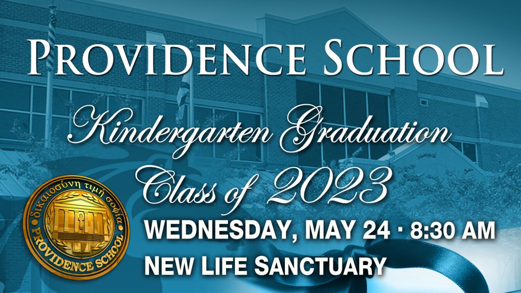 Providence school celebrates Kindergarten Graduation for the class of 2021.