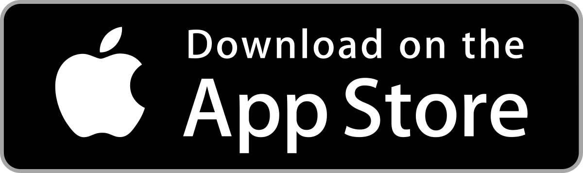 The app store logo displaying "download on the app store.