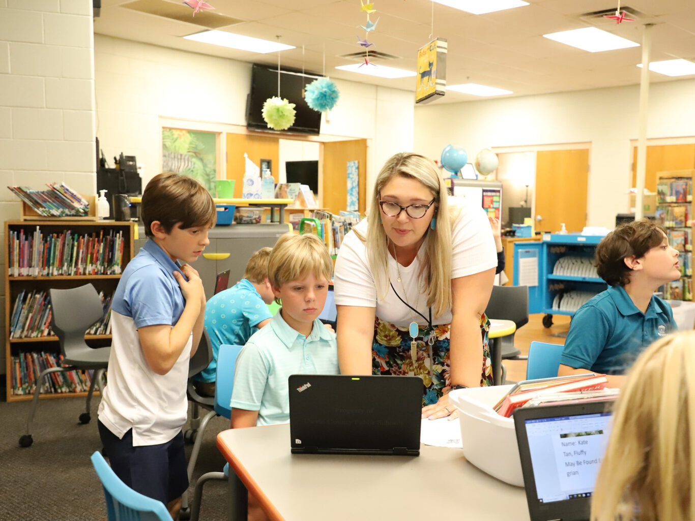 Lower School Media Center