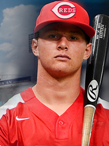 A professional baseball player holding a bat.