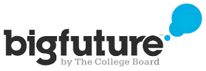 The big future logo with a blue speech bubble representing School Counseling.
