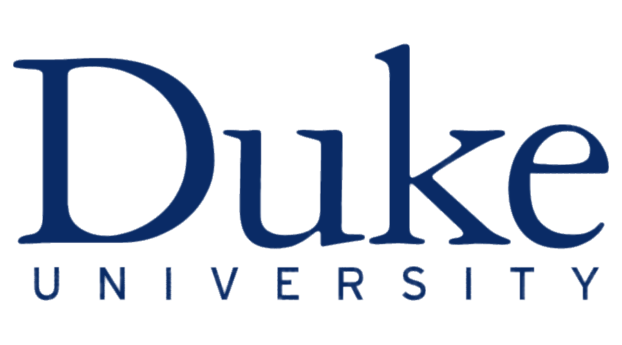 Duke university logo featuring a green background.