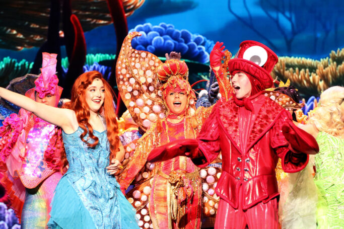 The Little Mermaid Spring Musical 2024. Under The Sea musical number.