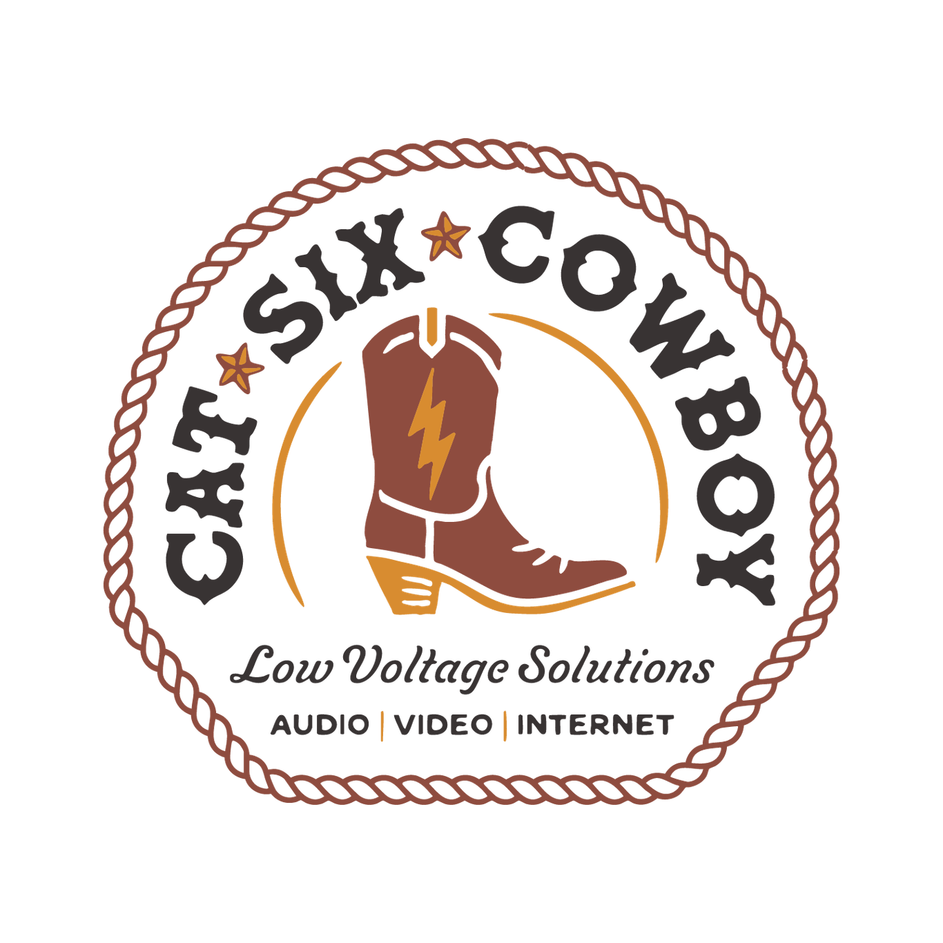 cat 6 cowboy primary badge