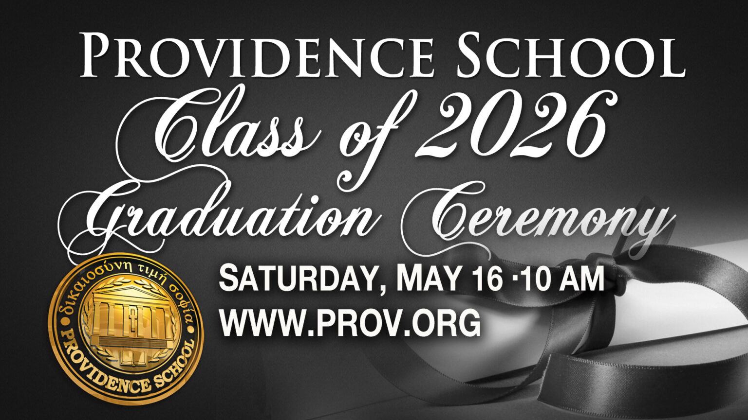 2026 Providence School Graduation Ceremony